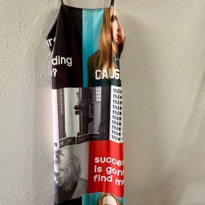 Zara midi dress WB collection SzM new